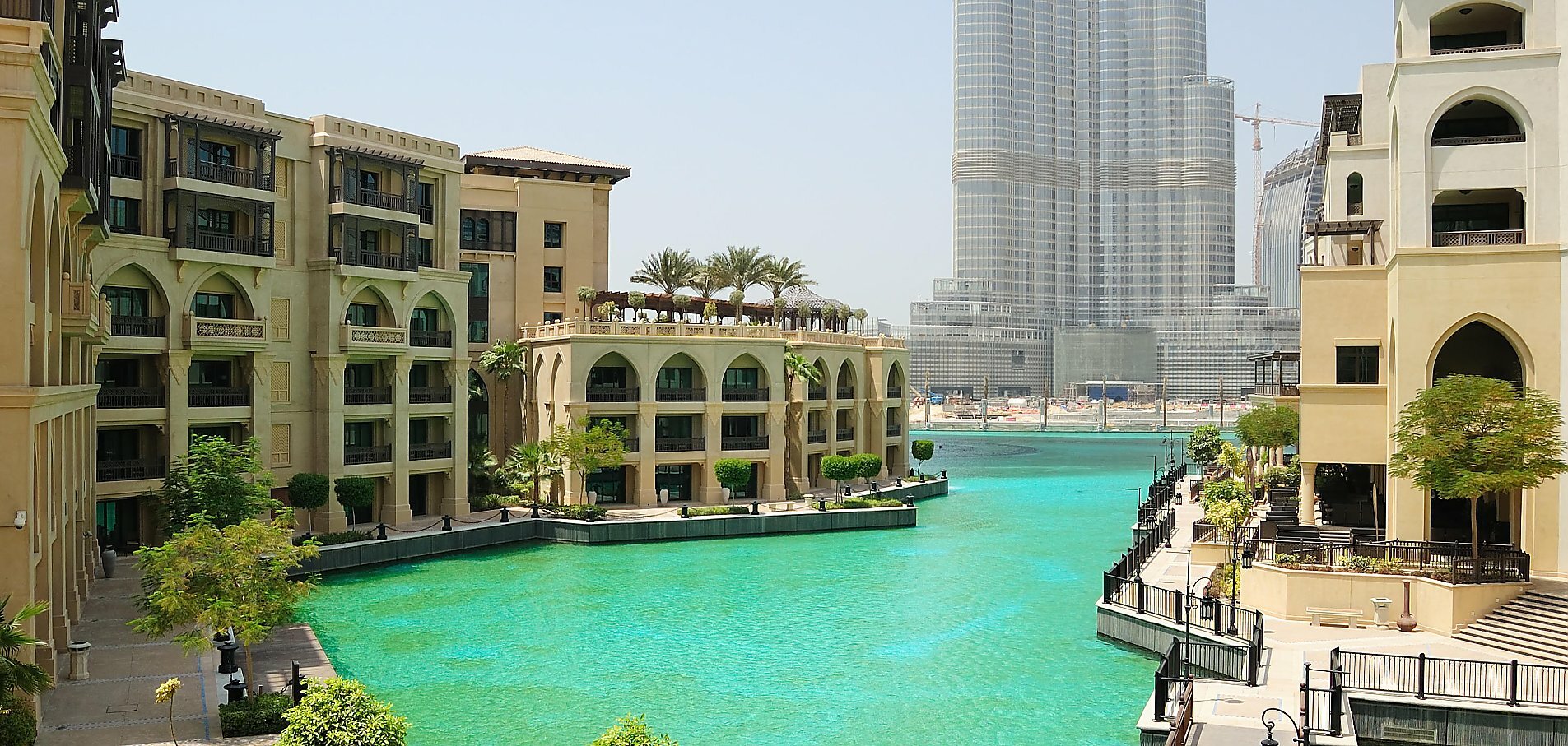 Hotel Palace Downtown med udsigt til Burj Al Khalifa